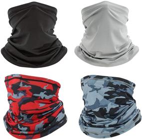 img 4 attached to Cooling Breathable Bandana Washable Reuseable Women's Accessories