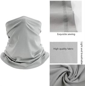 img 3 attached to Cooling Breathable Bandana Washable Reuseable Women's Accessories