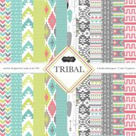 scrapbook customs themed paper tribal logo