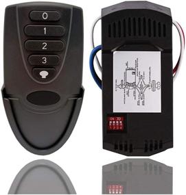 img 3 attached to 🔧 Breeze Bay Universal Ceiling Fan Remote Control and Receiver Set: Hampton Bay Harbor Breeze Hunter Replacement Kit, Conventional