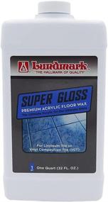 img 2 attached to 🧼 Super Gloss Acrylic Floor Wax, Extra Heavy-Duty Hard Finish, 32-Ounce - Lundmark 3202F32-6