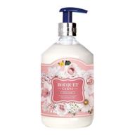 bouquet garni treatment white musk - long lasting fragrance natural hair conditioner with argan oil, protein and amino - soft and soothing scalp & hair cleansing - 16.9 fl. oz logo