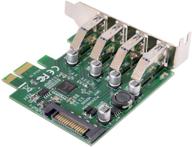 🔌 адаптер xiwai low profile pcie к usb 3.0 с возможностью расширения - 4 порта, 5 гбит/с, для материнской платы логотип