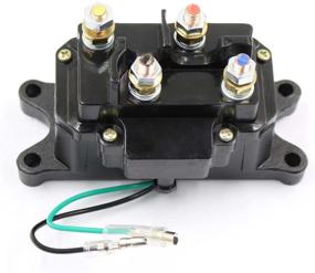 img 3 attached to 🚜 ATV UTV Winch Solenoid Relay Contactor with Rocker Thumb Switch - 12V