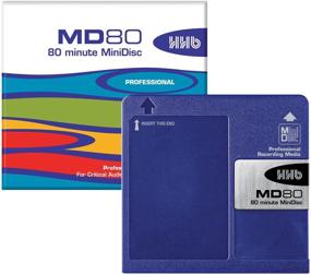 img 1 attached to 📀 HHB MD80 80-Minute MiniDiscs (Pack of 5) Enhanced for SEO