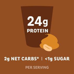 img 3 attached to Quest Nutrition Peanut Butter Protein Powder - High Protein, Low Carb, Gluten-Free, Soy-Free - 25.6 Ounce (1 Pack)