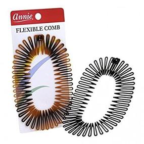 img 1 attached to Annie Flexible Comb Brown 3204