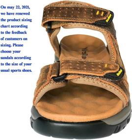 img 1 attached to 👞 MarsRoad Men's Outdoor Sandals: Stylish Fisherman Shoes for Active Sports