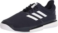 кроссовки женские adidas solecourt ink white размер 10 для занятий спортом логотип