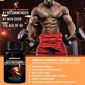 img 3 attached to #1 Recommended Testosterone Booster - Enhance Male Libido, Energy, and Lean Muscle. Melt Away Fat. Exclusively for Men Over 40*
