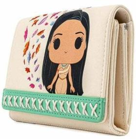 img 2 attached to Loungefly Disney Pocahontas Trifold Wallet