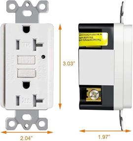 img 3 attached to Resistant Receptacle Indicator Wallplate MICMI Industrial Electrical for Wiring & Connecting