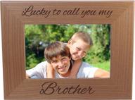 lucky call you brother christmas logo