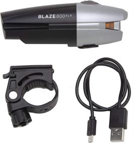 img 3 attached to 🚲 Planet Bike Blaze® 800 SLX, Super Bright Front White Headlight, 5 Modes, Up to 800 Lumens, USB Rechargeable Bike Light