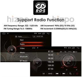 img 1 attached to 🚗 hizpo Android 10 Car Stereo: 7 Inch Quad Core Multi-Touch Screen DVD Player for E90/E91/E92/E93