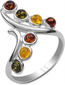 img 1 attached to 💍 Vibrant Multicolor Sterling Boys' Rings by Ian Valeri Co: Stylish Jewelry for Trendsetting Young Gents