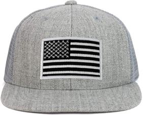 img 2 attached to Armycrew Youth American Snapback Trucker