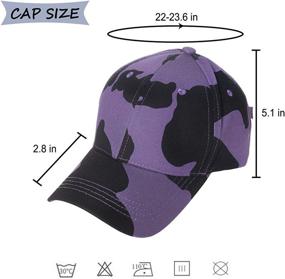 img 1 attached to Womens Baseball Unisex Adjustable Casual Outdoor Recreation for Climbing