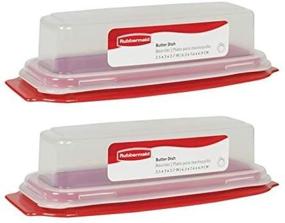 img 3 attached to 🧈 Rubbermaid Butter Dish - Standard Size for Efficient Storage