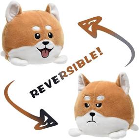 img 4 attached to Reversible Plushie Stuffed Animal Double Sided
