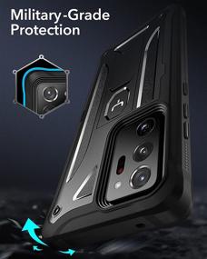 img 1 attached to YOUMAKER Protector Kickstand Shockproof Protective