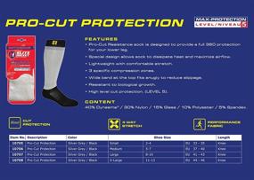 img 2 attached to Elite Hockey Notorious Pro Cut Resistant