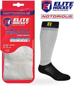 img 3 attached to Elite Hockey Notorious Pro Cut Resistant