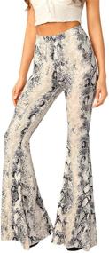 img 4 attached to 🐍 WDIRARA Snakeskin Multicolor Girls' Clothing: Stylish and Comfortable Casual Stretch Collection
