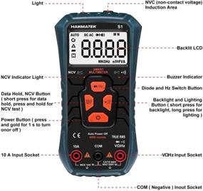 img 3 attached to Multimeter Auto Ranging Multimeters Electrical Resistance