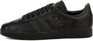 men's metallic originals gazelle lace up sneakers: must-have fashion footwear logo