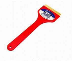 img 1 attached to 🧊 CJ Industries F101 Fantastic Ice Scraper with Brass Blade, Red: The Ultimate Tool for Effortless Ice Removal
