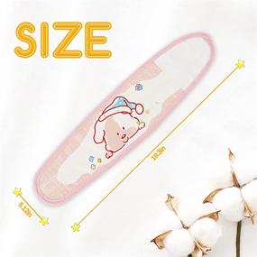 img 3 attached to 👶 Liitrton 4 PCS Baby Umbilical Cord Belly Band - Cute Cartoon Patterns for 0-12 Months (Random Color)