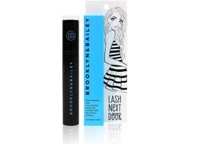 img 4 attached to Lash Next Door Waterproof Mascara Black - Volumizing and Lengthening Formula - No Clumps, Thickening & Smudge Proof Lashes by Brooklyn and Bailey (1 Pack)