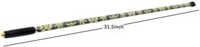 img 3 attached to HYS 2-Way Radio SMA-Female Portable Antenna: High-Performance Dual Band UV VHF/UHF 144/430Mhz Camouflage Antenna for Kenwood Baofeng UV-82 BF-F8HP UV-5R WOUXUN KG-UVD1P KG-UV6D