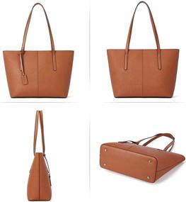 img 3 attached to BOSTANTEN Handbag Genuine Leather Shoulder Women's Handbags & Wallets