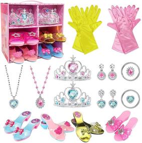 img 4 attached to Discover the Enchanting WTOR Princess Plastic Accessories Collection