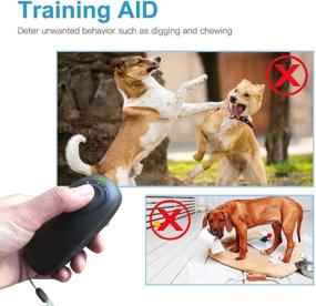 img 3 attached to Advanced Ultrasonic Bark Control Device | Hand-held Anti Barking Device for Dogs | Variable Frequency Dog Barking Deterrent & Behavior Training | Effective Dog Repellent & Barking Control