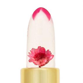 img 3 attached to 🌸 Winky Lux Flower Balm: Color Changing Flower Jelly Lip Balm for Perfect Pink Shade Matching Your Lip pH Level