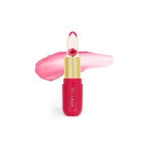 img 4 attached to 🌸 Winky Lux Flower Balm: Color Changing Flower Jelly Lip Balm for Perfect Pink Shade Matching Your Lip pH Level