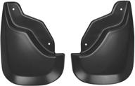 🚗 custom black husky liners 58411 mud guards for 2007-2014 ford edge with standard cladding logo