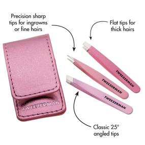 img 2 attached to Precision at Your Fingertips: Discover the Tweezerman Micro Mini Tweezer Set