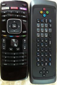 img 2 attached to Original Smart TV QWERTY Dual Side Keyboard Remote Control for XVT Series - No Programming Required, Simply Insert Batteries