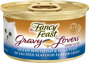 img 4 attached to Delicious Purina Fancy Feast Gravy Lovers Adult Canned Wet Cat Food for Feline Gourmets!