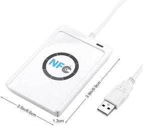img 1 attached to 📲 Yosoo NFC ACR122U RFID Contactless Smart IC Card Reader Writer + 5X Mifare IC Card - Ultimate Smart Card NFC Solution with ACR122U NFC RFID Contactless Reader & Writer/USB
