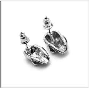 img 2 attached to 💎 Girls' Jewelry: Xusamss Stainless Steel Crystal Earrings - the Ideal Choice for Style and Sparkle