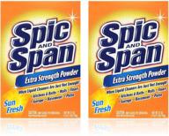 🌞 spic and span sun fresh extra strength powder cleaner, 2-pack, 27-ounces logo