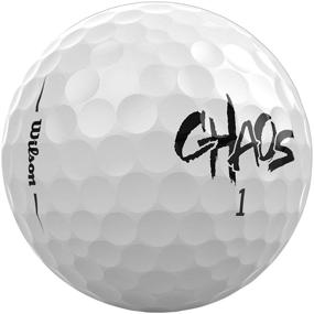 img 1 attached to 🏌️ Wilson Chaos Golf Balls - Pack of 24 Balls