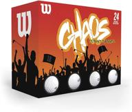 🏌️ wilson chaos golf balls - pack of 24 balls логотип