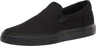 👟 dc slip-on skate shoes for men - black логотип