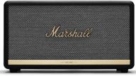 immerse in high-quality sound with the marshall stanmore ii wireless bluetooth speaker – black logo